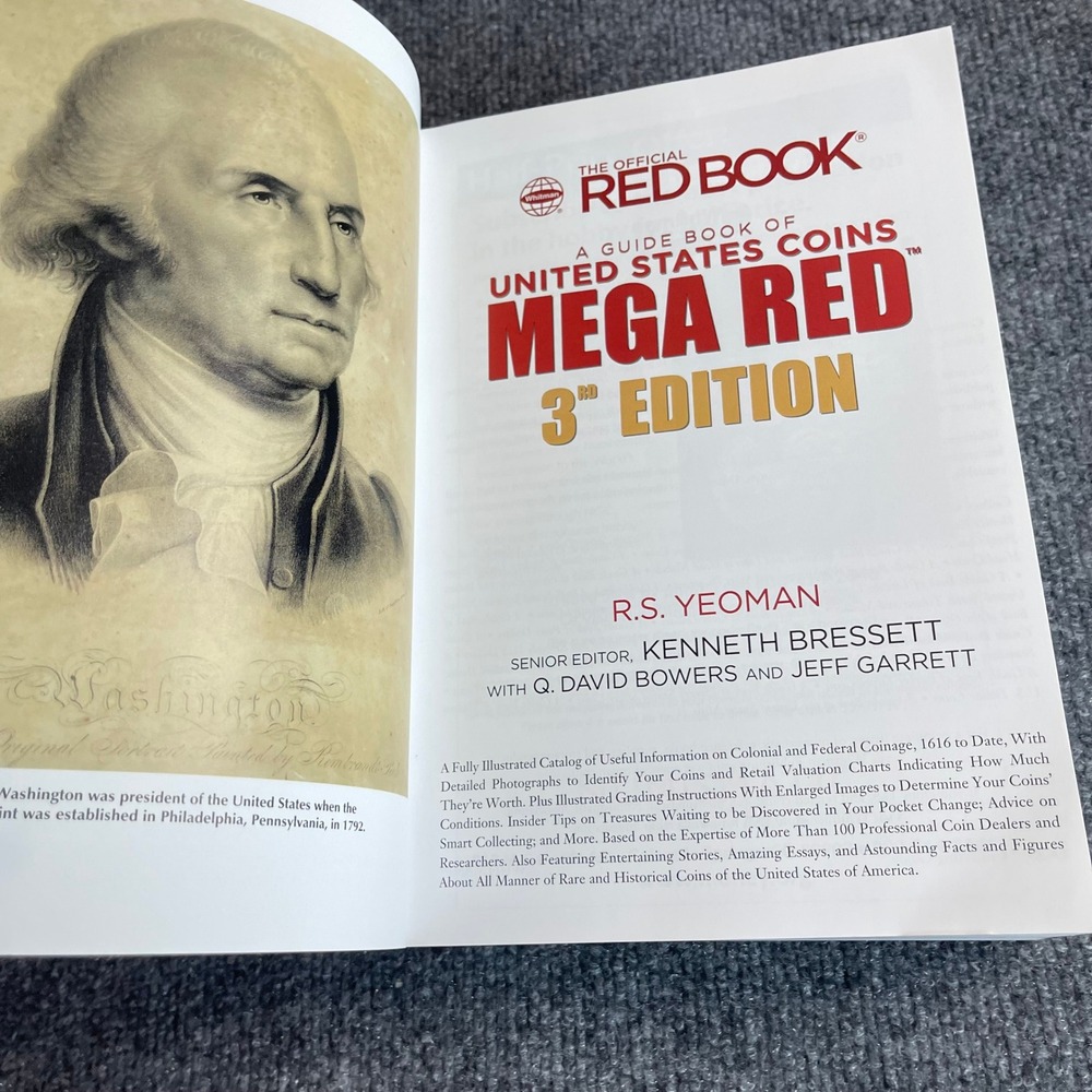 Whitman Guide Book of US Coins Mega Red 3rd Edition Yeoman Bressett 2017 - Picture 5 of 13